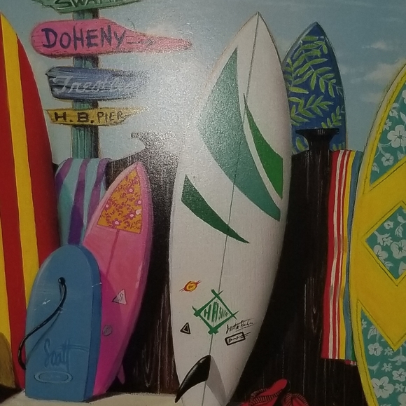 "SURF SHACK" by Scott Westmoreland Print on Canvas - Picture 10 of 14